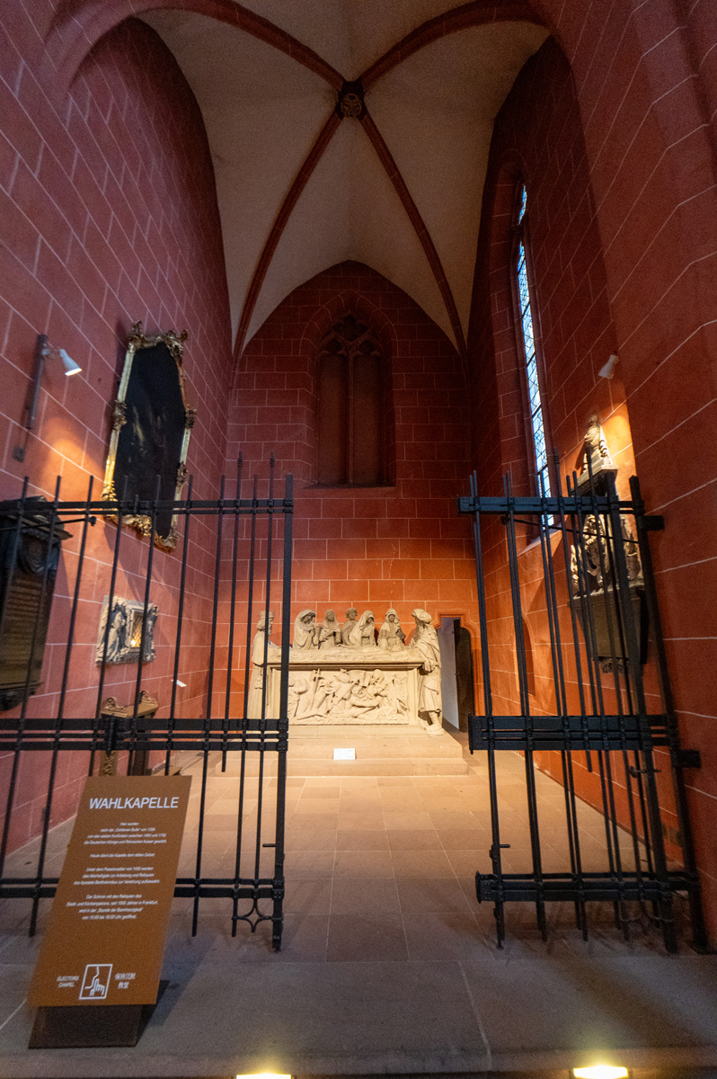 Frankfurt, Entry vestibule to Electoral Chapel