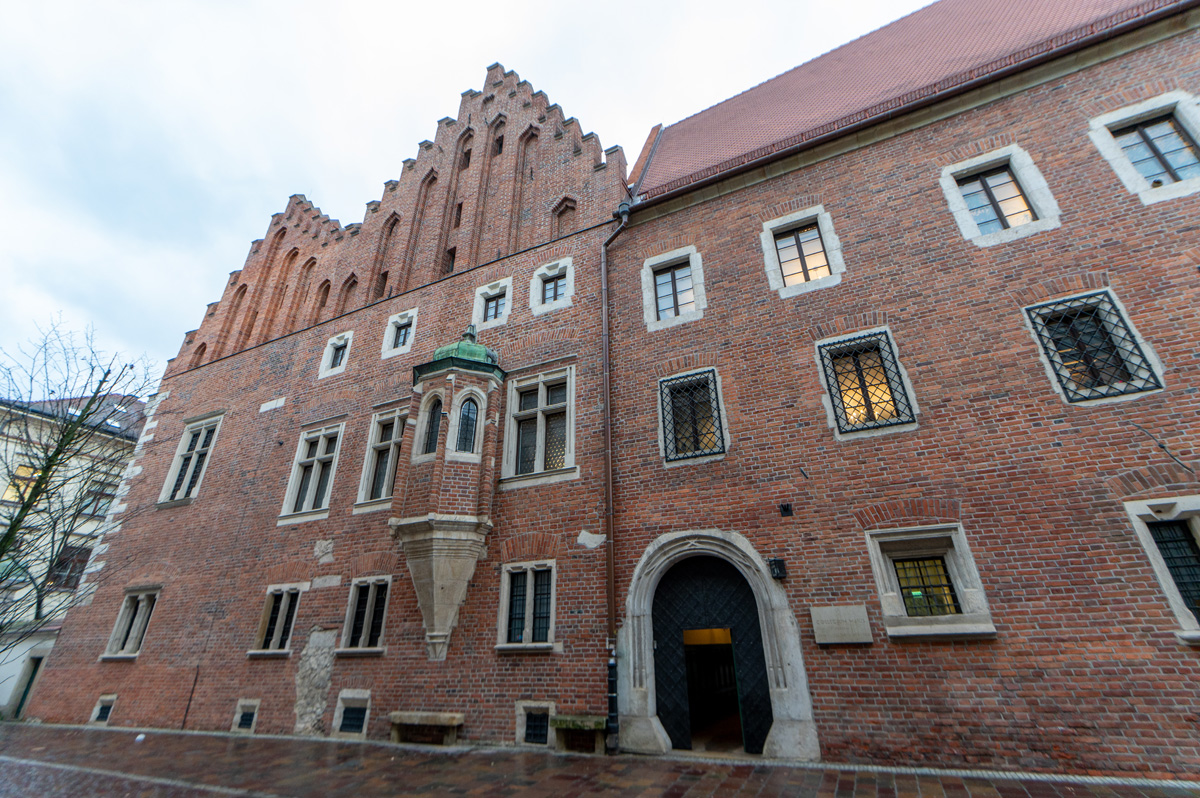 Around Krakow, Collegium Maius of Jagiellonian University, 15th c