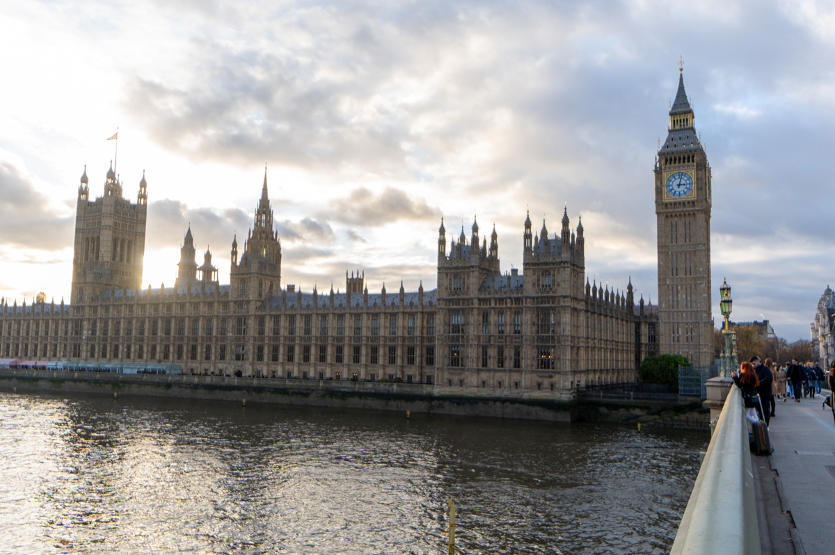 London, November 2023, Houses of Parliament