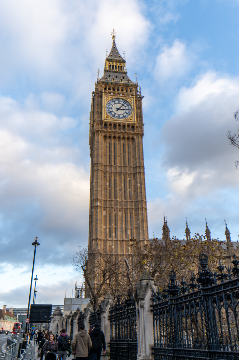 London, November 2023, Rennovated Big Ben