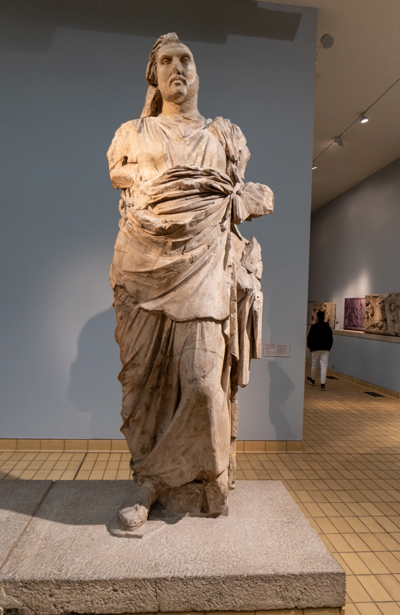 British Museum: Halicarnassus, Maussollos himself (perhaps) ~350 BC
