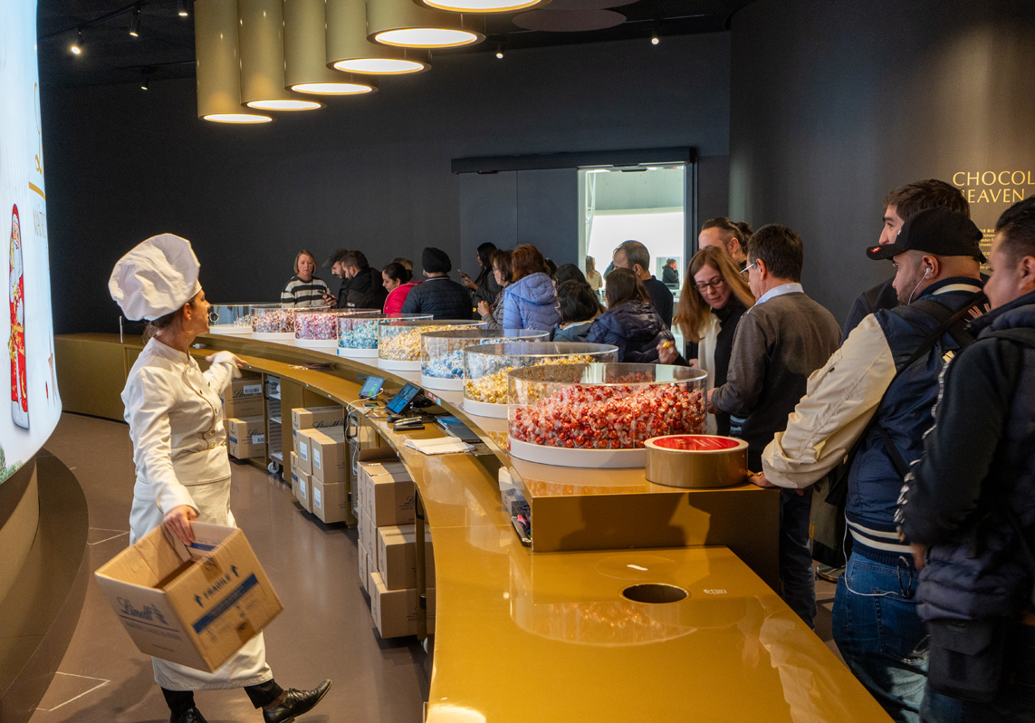 Lindt Home of chocolate, Tasting Area #3 (Truffle-orama)