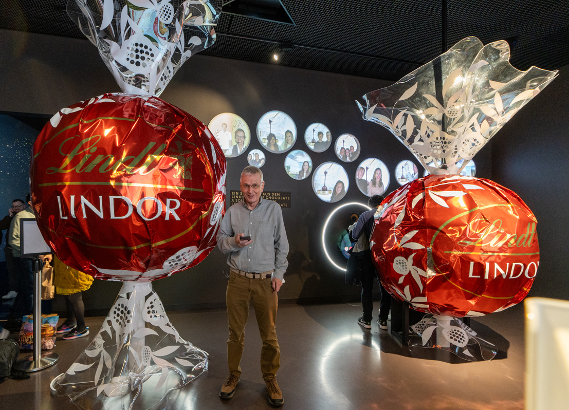 Lindt Home of chocolate, Giant Truffles + Graham