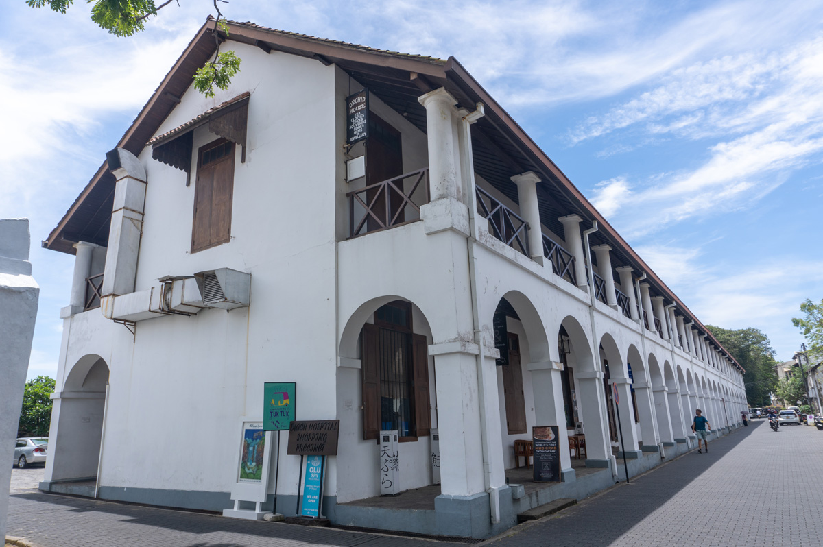 Galle Fort, Old Dutch Hospital (18th c)
