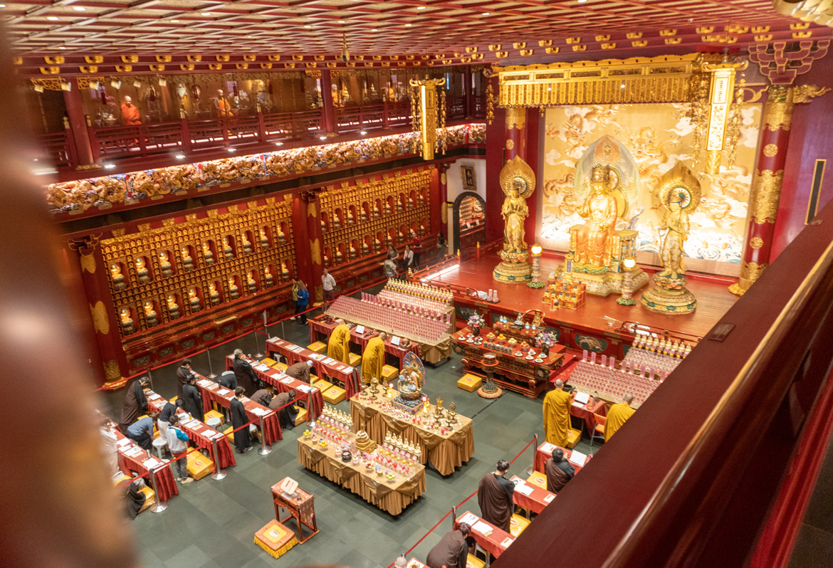 Singapore, View to main prayer hall