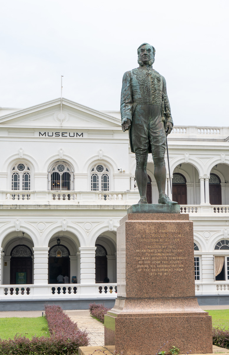 Colombo National Museum, Sir William Gregory, Governor 1872-77 And Founder of the Museum