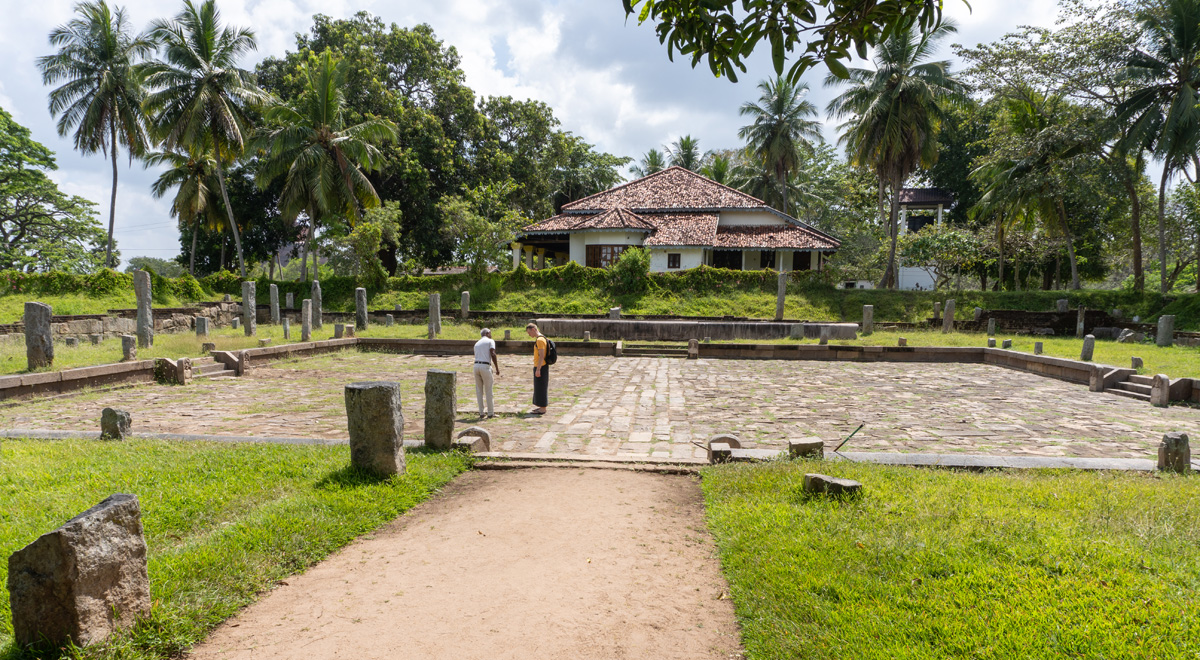 Anuradhapura, Remains of Maha Vihara Alms-Hall