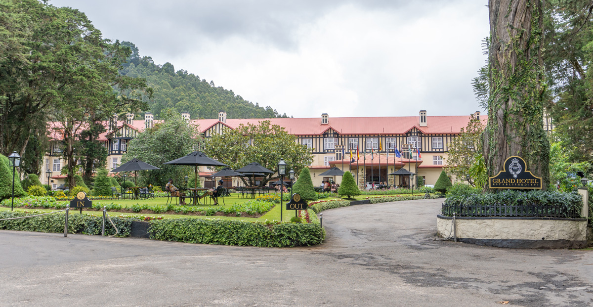 Nuwara Eliya: "Little England", The very posh Grand Hotel