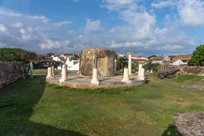 Nepune Bastion (17th c) (1), Galle Fort, 2023 Sri Lanka++