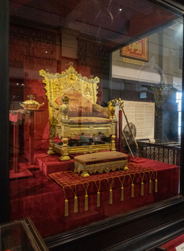 Royal Throne, Colombo National Museum, 2023 Sri Lanka++