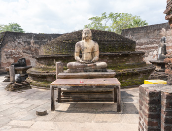 Vatadage core, Polonnaruwa Quadrangle, 2023 Sri Lanka++