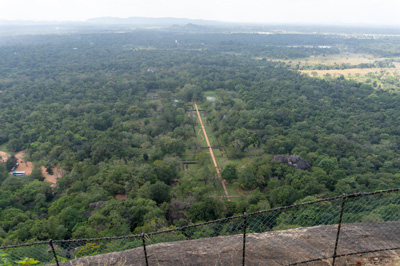 View over Sigiriya gardens, 2023 Sri Lanka++