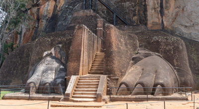 The Lion's Paws, Sigiriya, 2023 Sri Lanka++