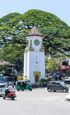 Kandy clock tower, Around Kandy, 2023 Sri Lanka++