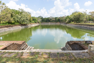 "Elephant Pond".  Water storage tank., Anuradhapura, 2023 Sri Lanka++