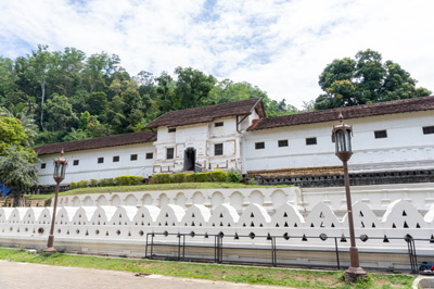 Old Royal Palace facade, Temple of the Tooth, 2023 Sri Lanka++