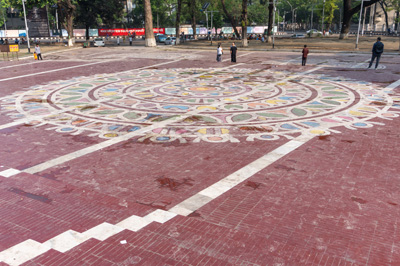 Shaheed Minar monument Commemorating Language Movement Massacre, Dhaka, Bangladesh - March 2024