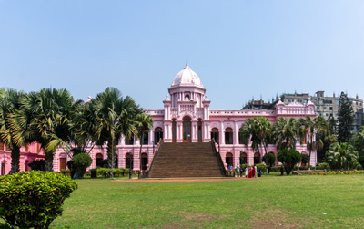 Ahsan Manzil  (the Pink Palace), Dhaka, Bangladesh - March 2024