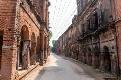 Panam City Abandoned 19th c grand merchant houses, Sonārgaon Tour, Bangladesh - March 2024