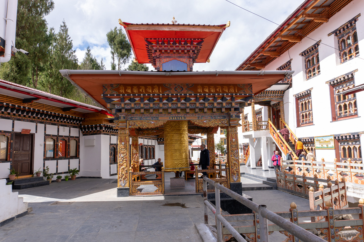 Thimphu, National Institute for Zorig Chusum Traditional craft school (and source of tourist souvenirs)