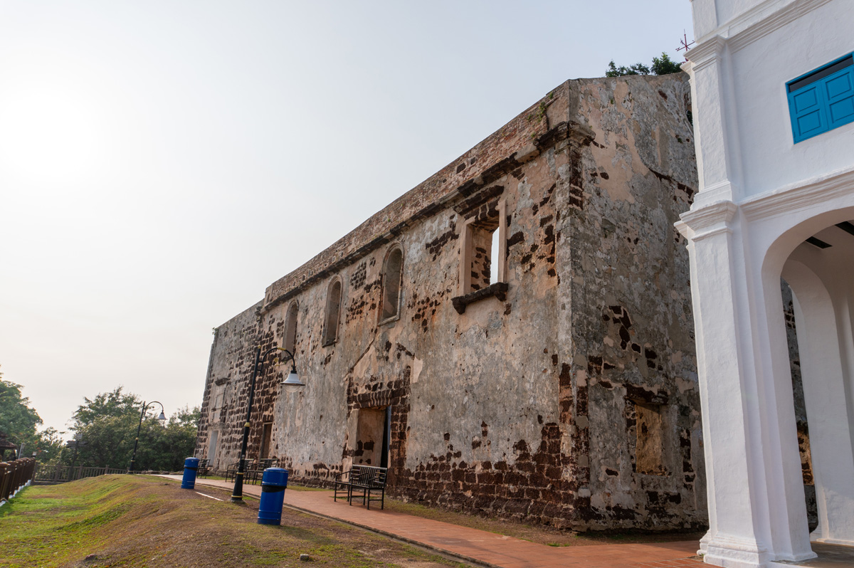 Malaysia - Malacca, Shell of St Paul
