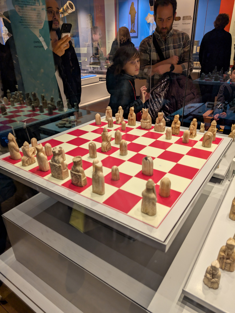 British Museum, Lewis Chessmen.  1150-1200