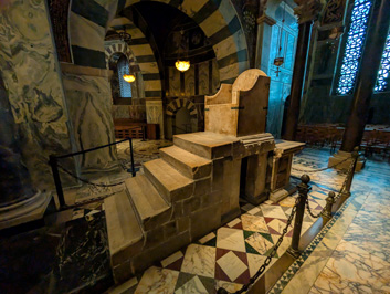 The "Throne of Charlemagne", Aachen Cathedral, Cologne++, December 2024