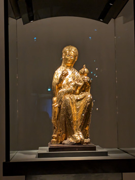 Madonna & Child (10th c), Essen, Cologne++, December 2024