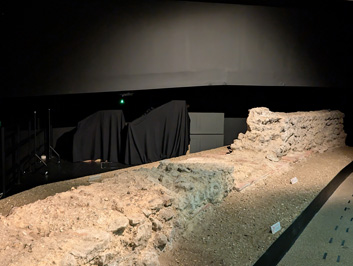 Foundations of Roman Amphitheatre, London: Roman Londinium, Cologne++, December 2024