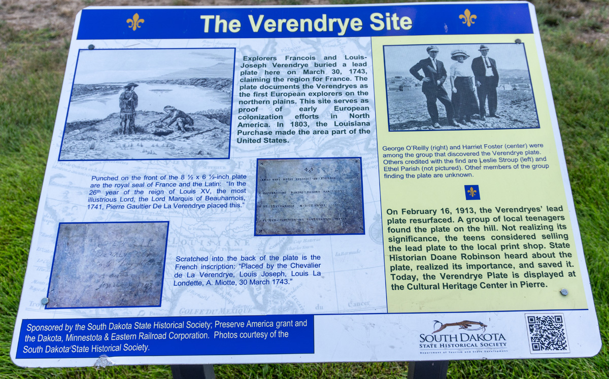 Verendrye Monument, outside Pierre