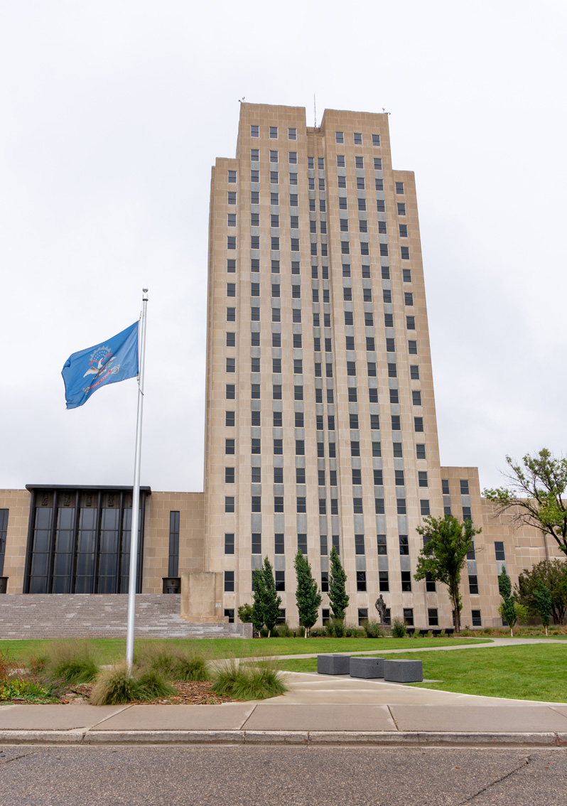 North Dakota State Capitol, An unusual Art Deco State Capitol