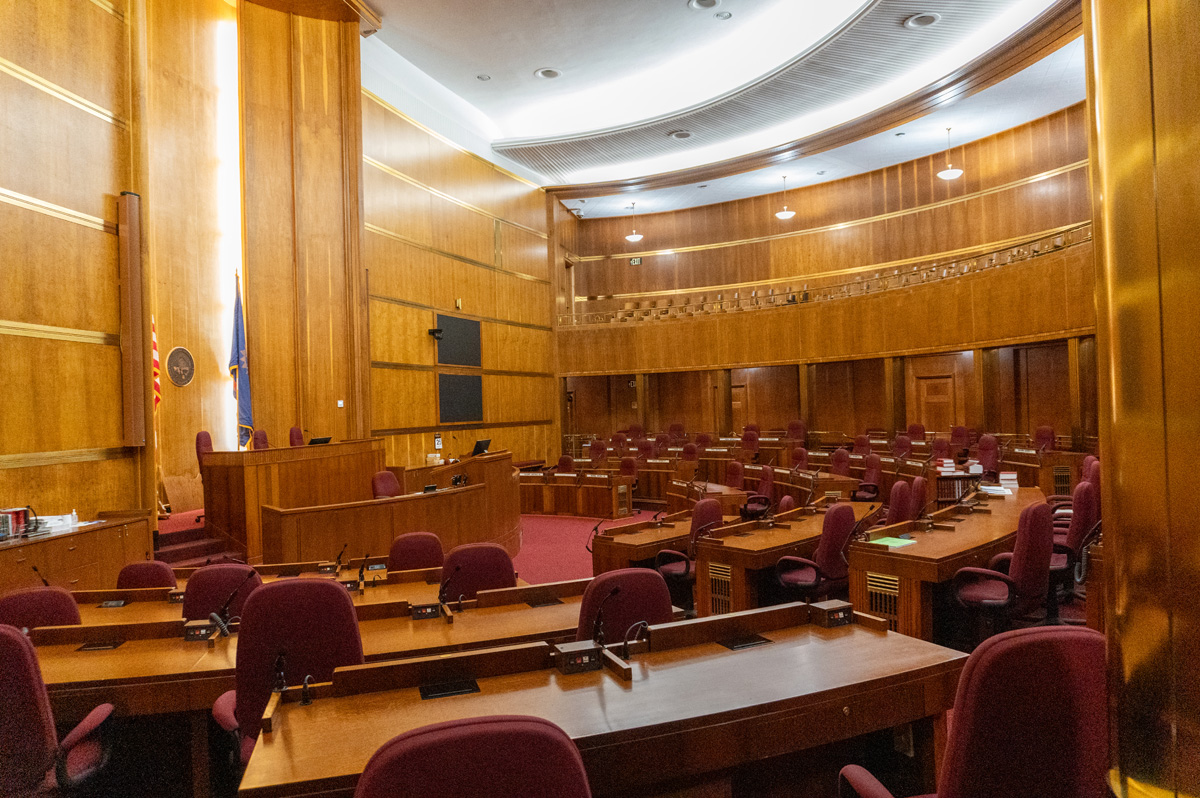 North Dakota State Capitol, Senate Chamber