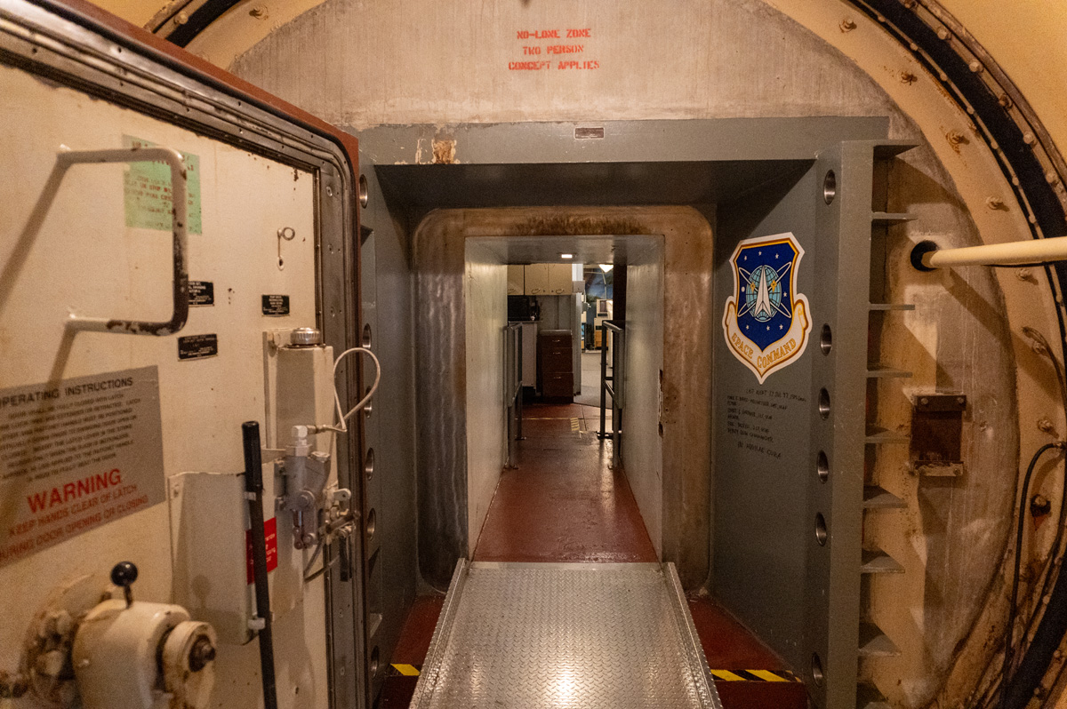 Ronald Reagan Minuteman Missile Site, North Dakota, Entry to the Command Bunker