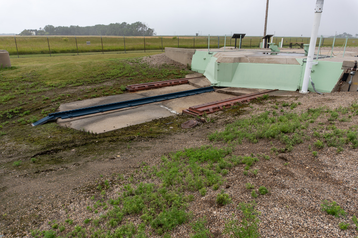 November-33 Missile Silo, Launcher door
