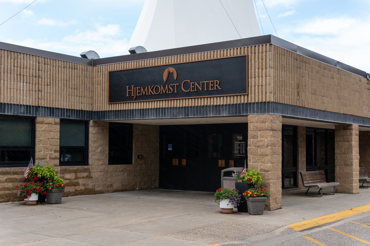 Around Fargo, Hjemkomst Center, a Norwegian Cultural center At Moorhead opposite Fargo