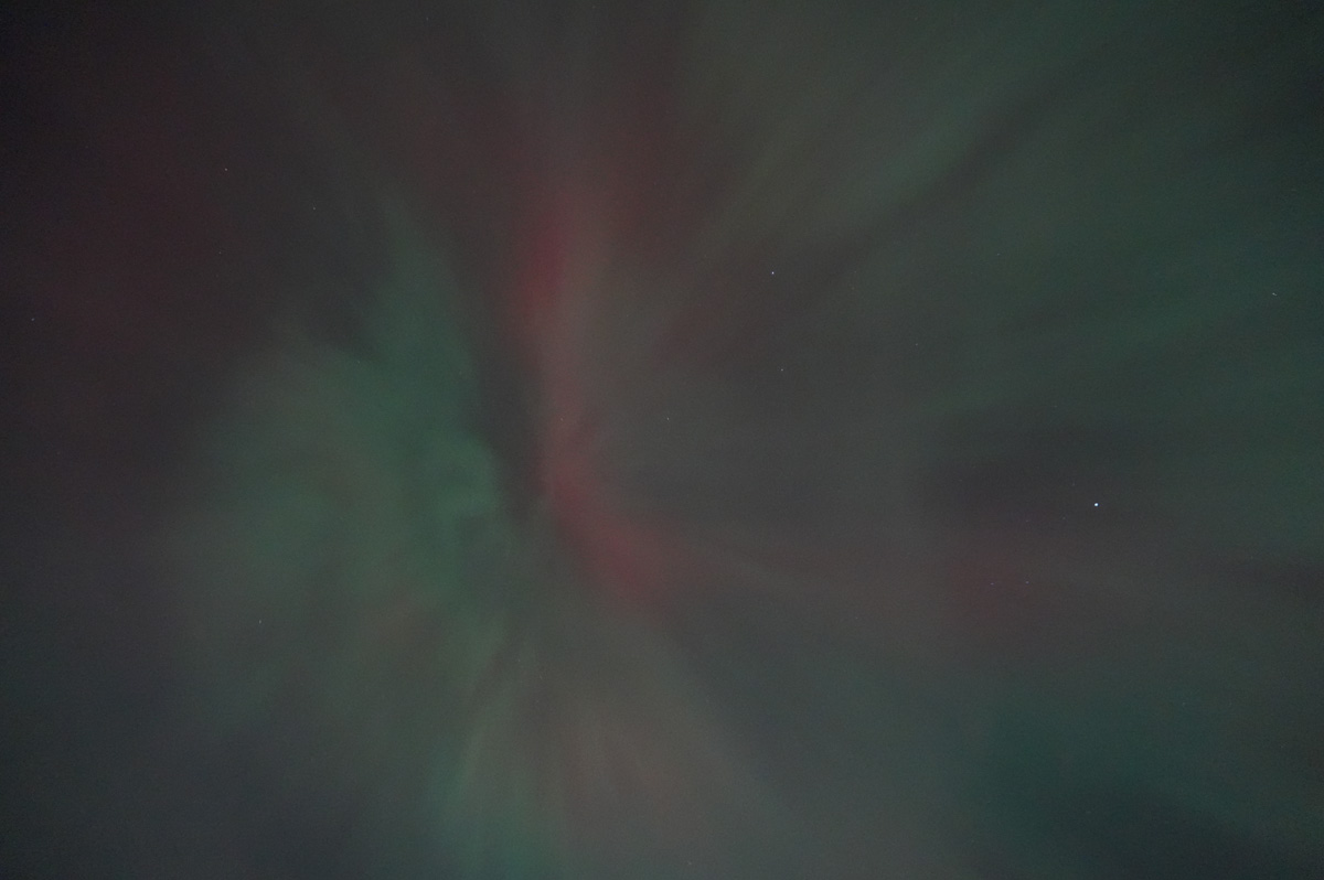 Aurora Borealis, Overhead