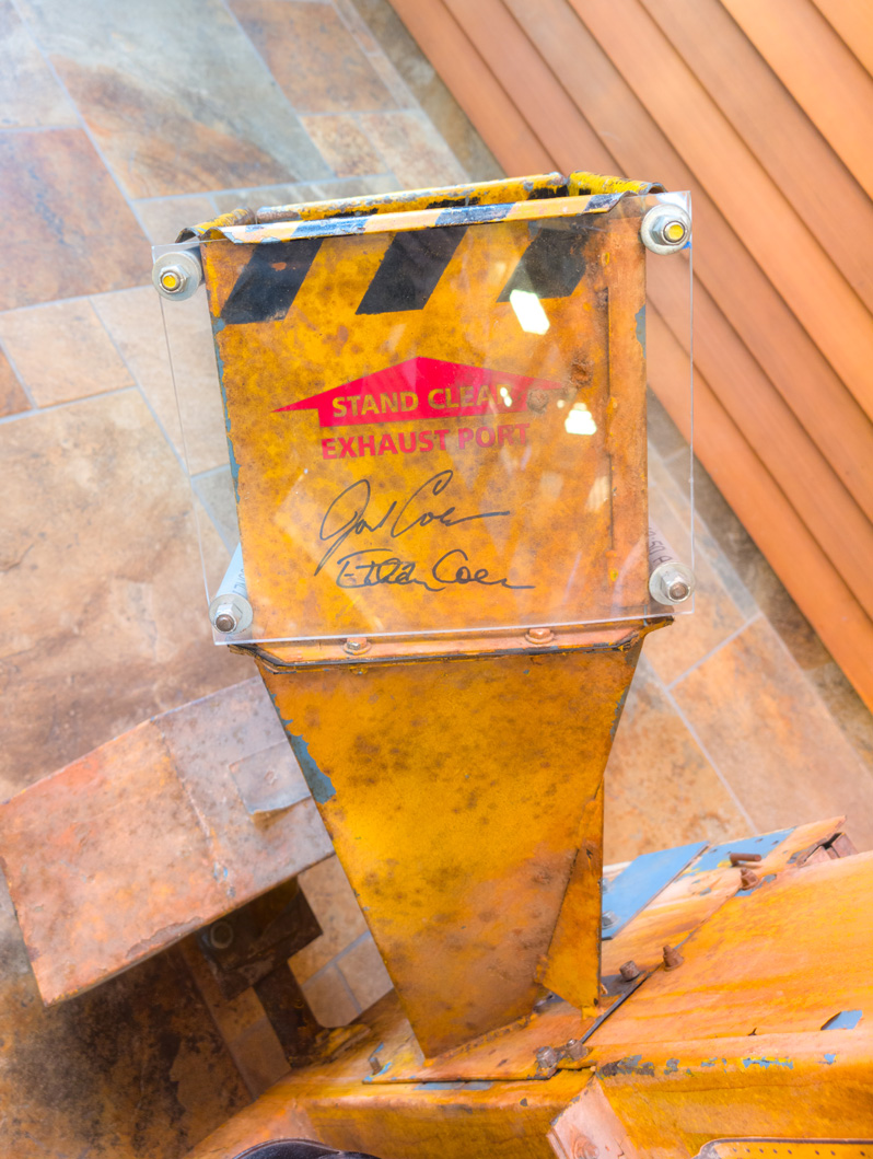 Fargo Visitor Center, August 2024, Signed by the Coen Brothers