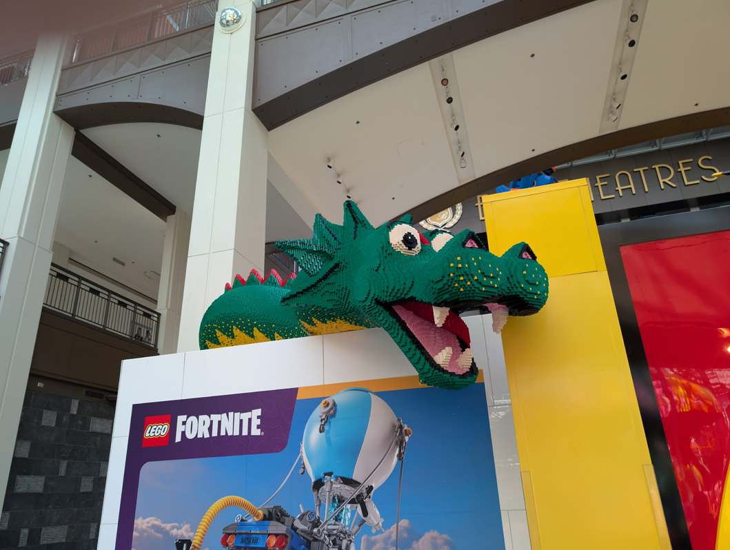 Around Minneapolis, Welcoming Lego Dragon