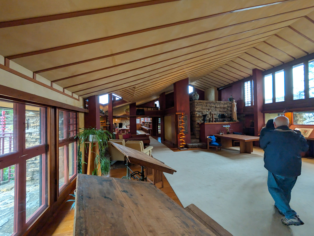 Taliesin, Wisconsin, Drafting Room