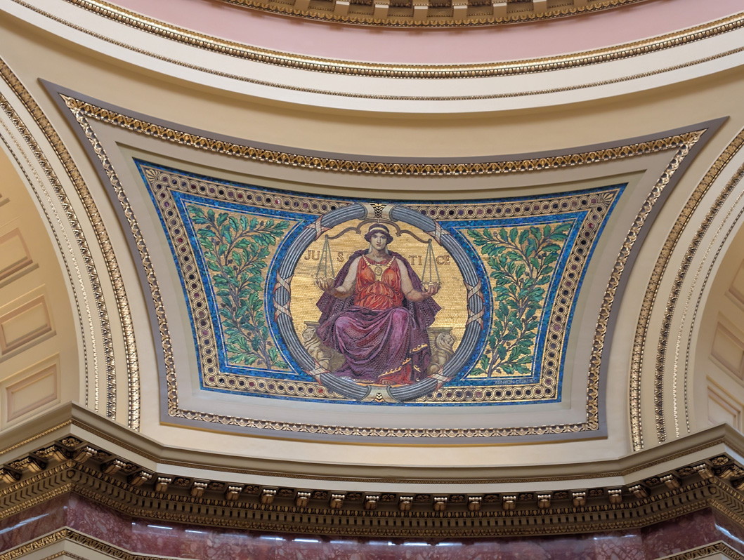 Wisconsin State Capitol, Justice