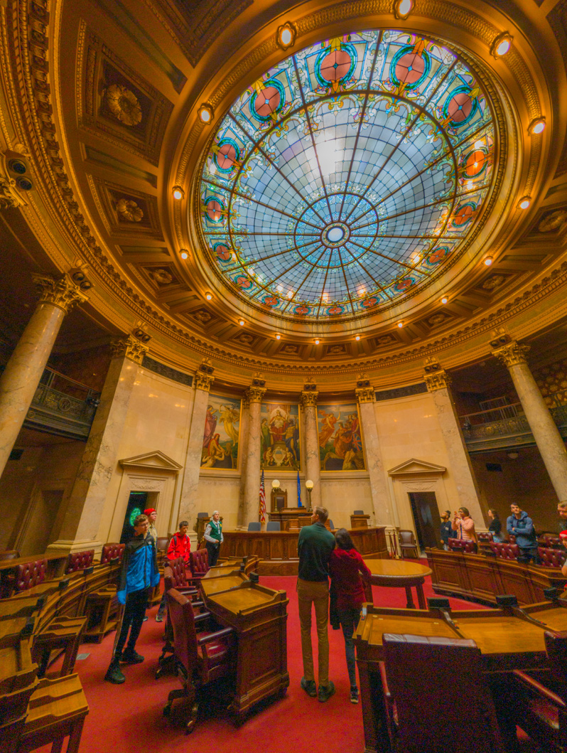 Wisconsin State Capitol, Senate Chamber