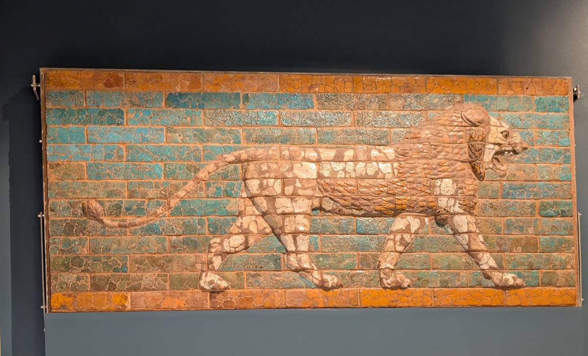 The Institute for the Study of Ancient Cultures (neé The Oriental Institute), A Babylonian Lion
