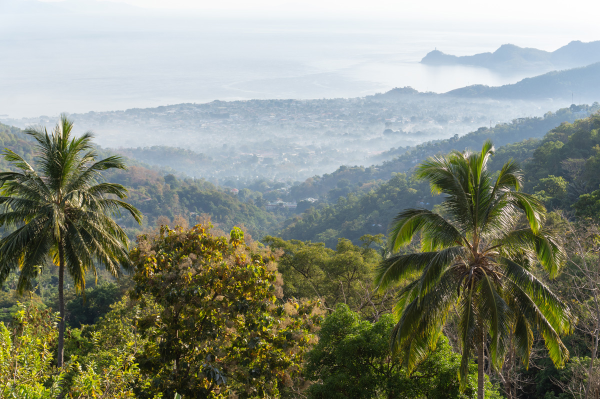 Maubisse Tour, Hazy view over Dili