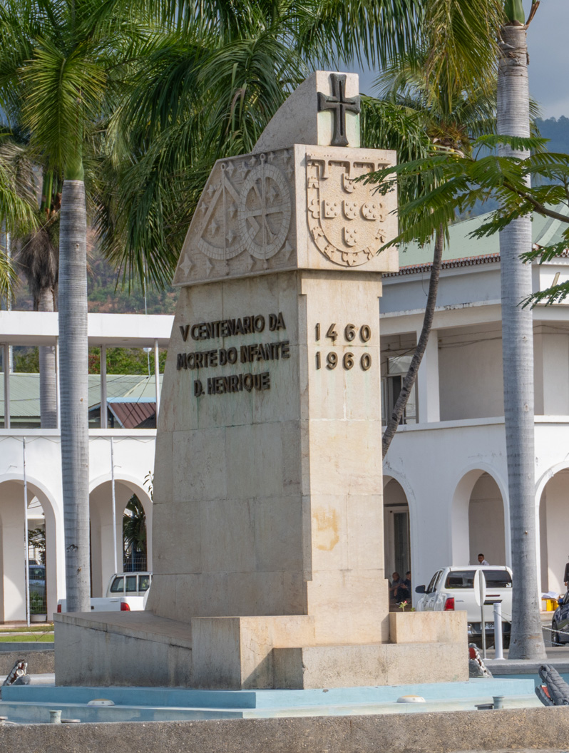 Dili, Monument to Prince Henry the Navigator Note the sextant & astrolabe
