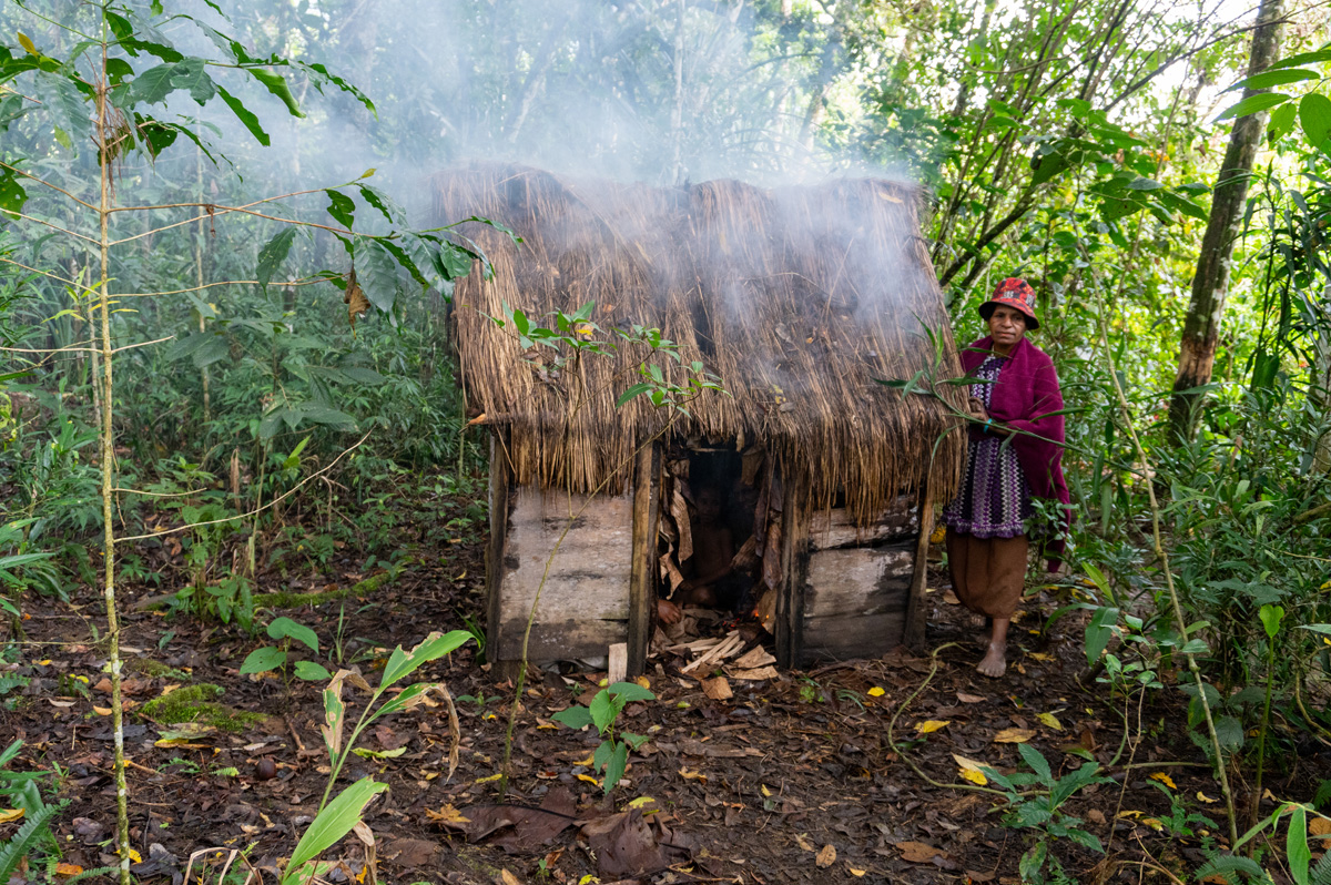 Rondon Ridge Day Two: Cultural Shows, Traditional menstrual isolation hut