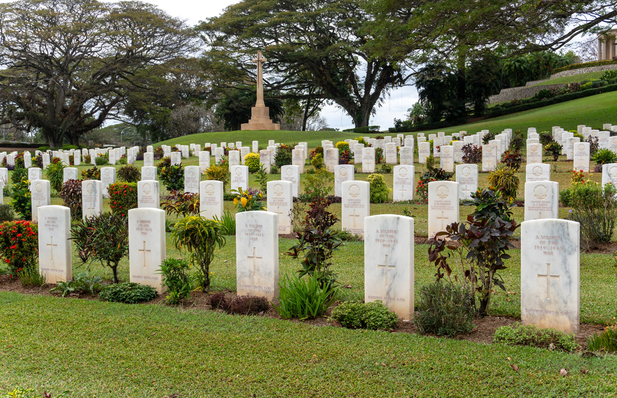 Port Moresby Tour, Bomana WWII Military Cemetery