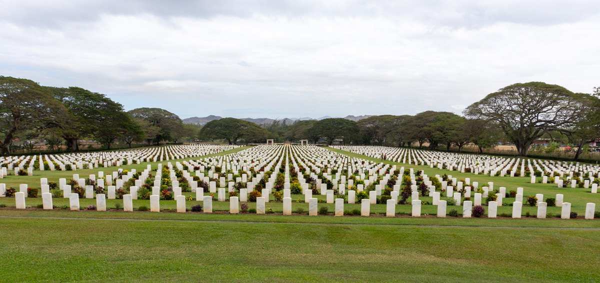 Port Moresby Tour, Bomana WWII Military Cemetery