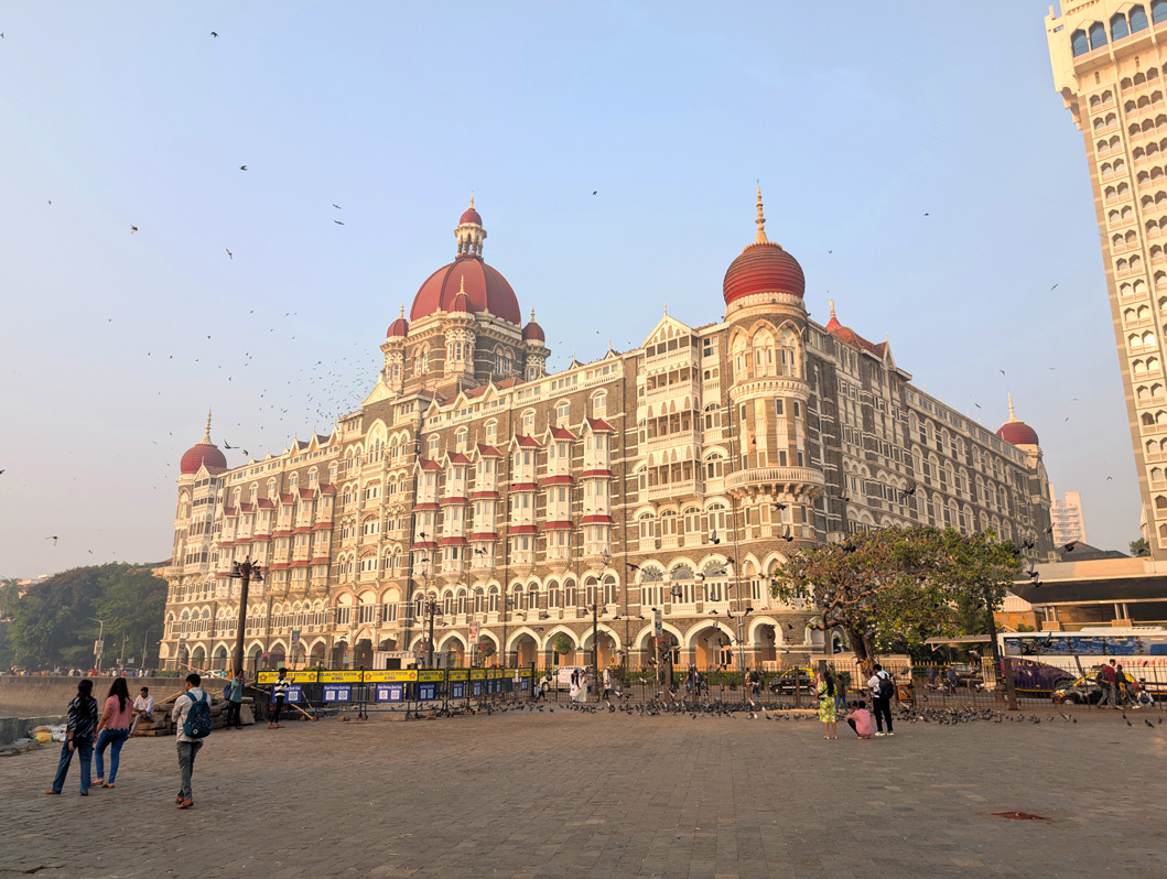 Mumbai, The very grand Taj Mahal Palace Hotel (1903)