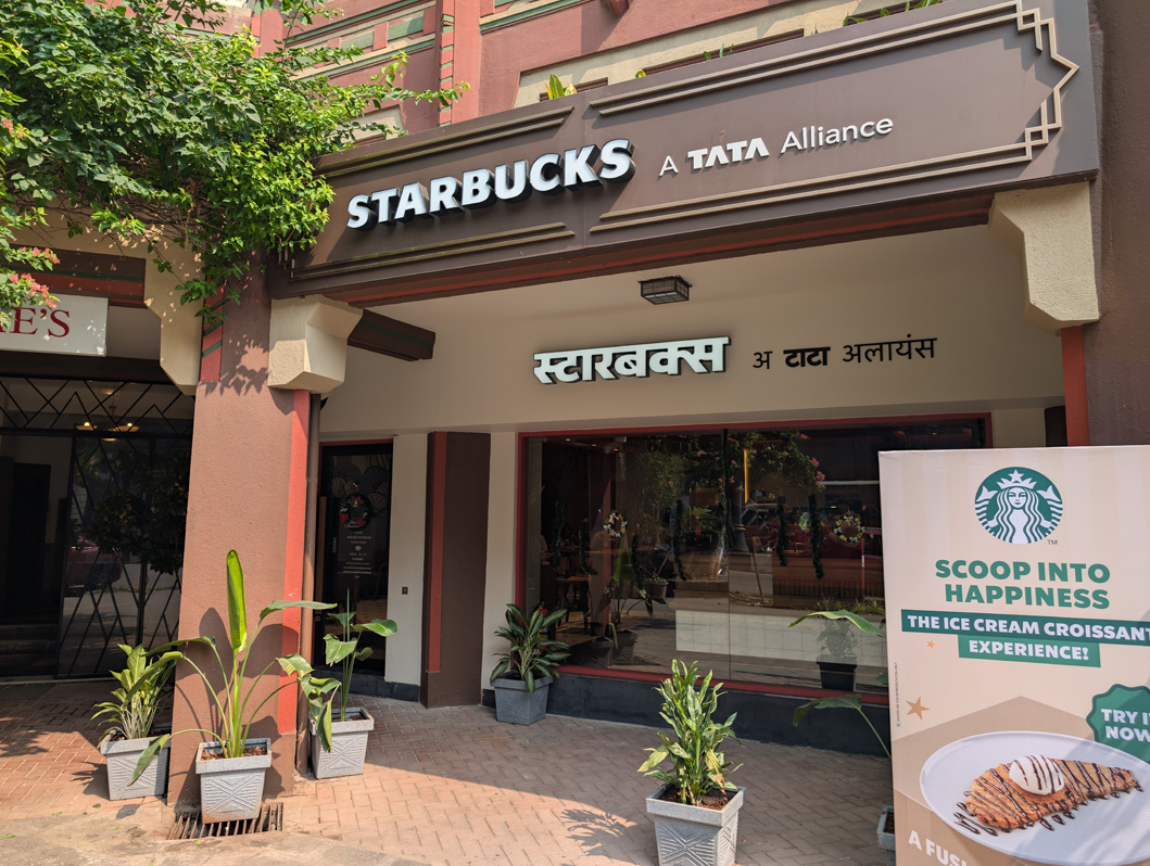 Mumbai, Starbucks, "A Tata Alliance"