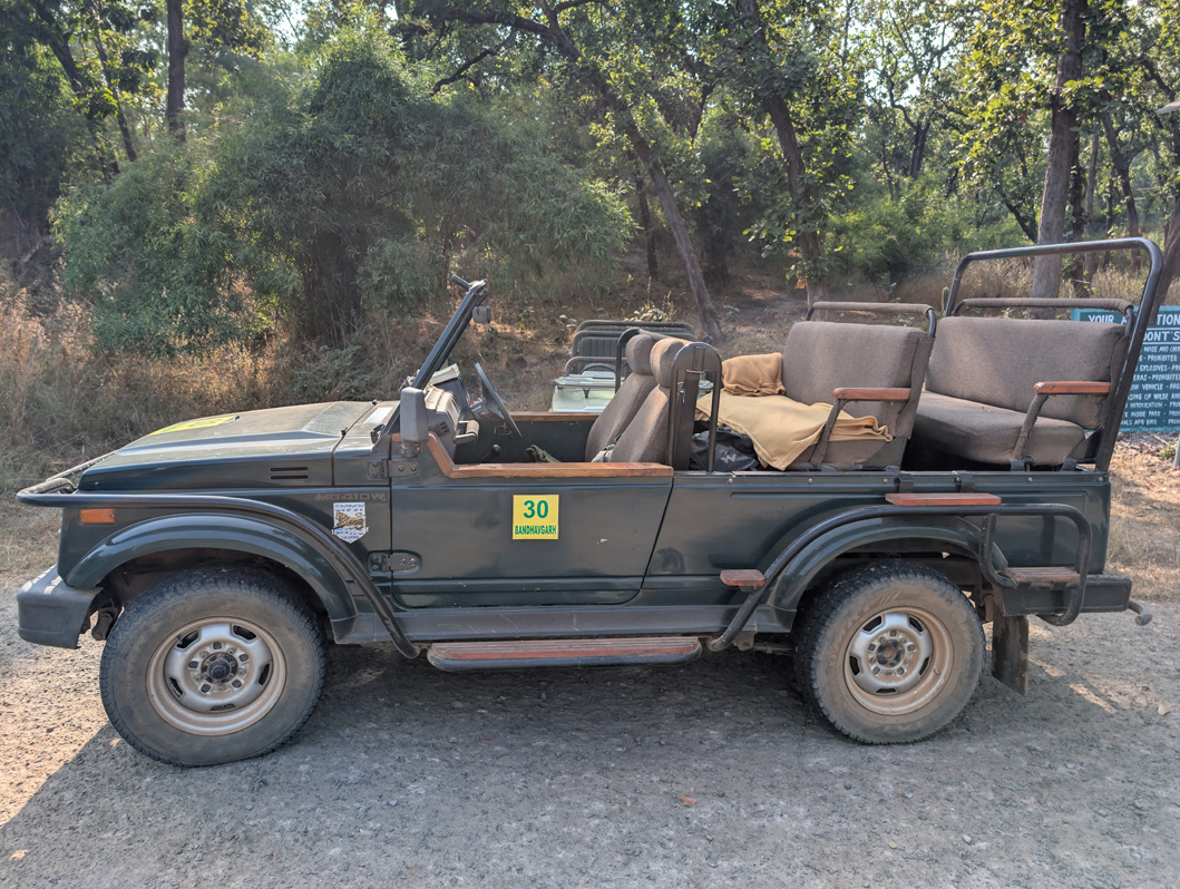 Around Bandhavgarh National Park, Our "Gypsy" truck